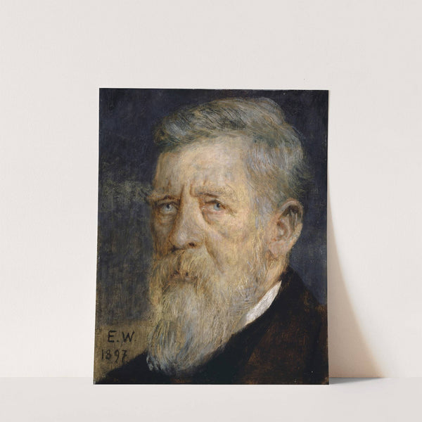 Portrait of Arnold Böcklin by Ernst Würtenberger