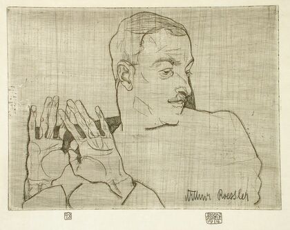 Portrait of Arthur Roessler