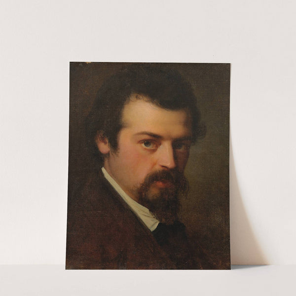 Portrait of Artist Aleksander Hagen (1862) by Julie Wilhelmine Hagen-Schwarz