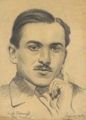 Portrait of Artist Ladislav Treskoň