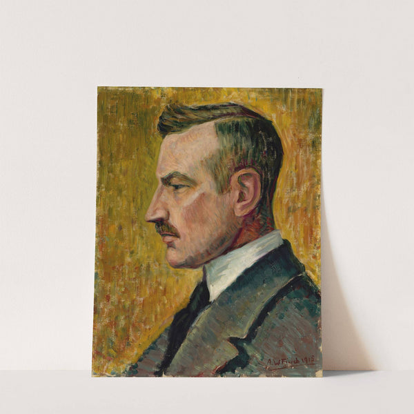 Portrait of Artist Magnus Enckell (1915) by Alfred William Finch