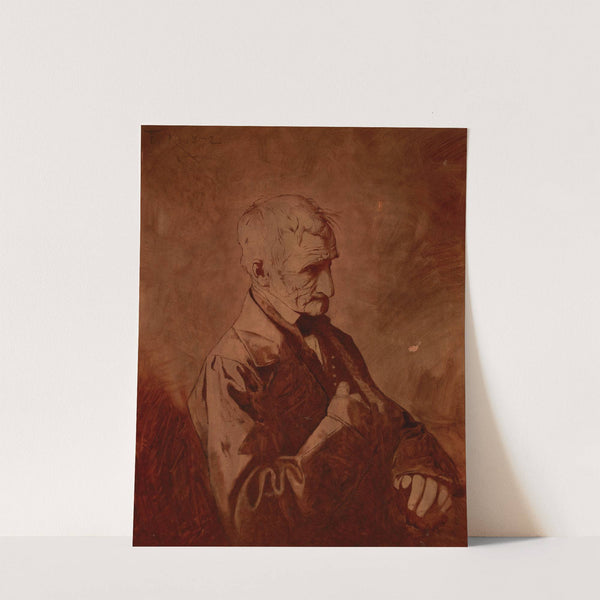 Portrait of Artist's Father by Franciszek Tepa