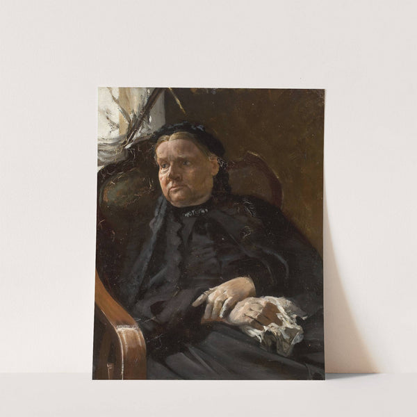 Portrait of artist’s mother by Jacek Malczewski