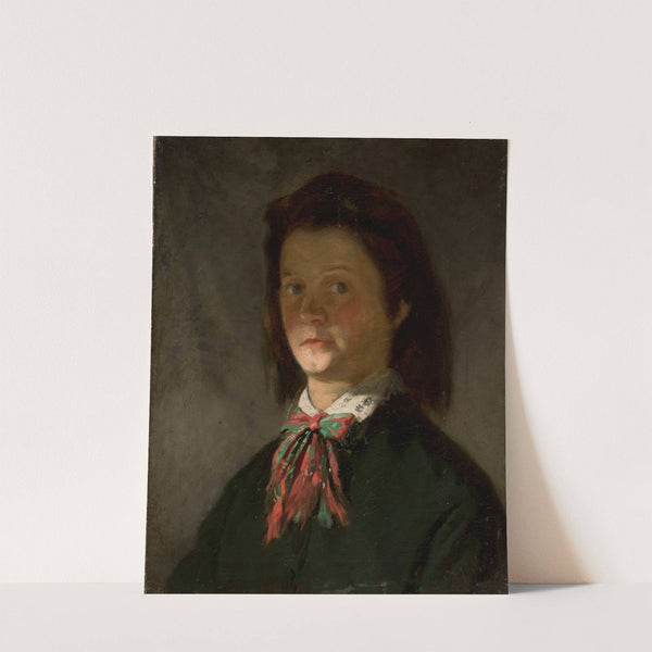 Portrait of artist’s wife by Ksawery Pillati