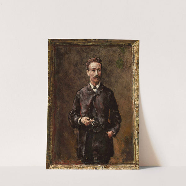 Portrait of Artur Gruszecki, sketch by Aleksander Gierymski