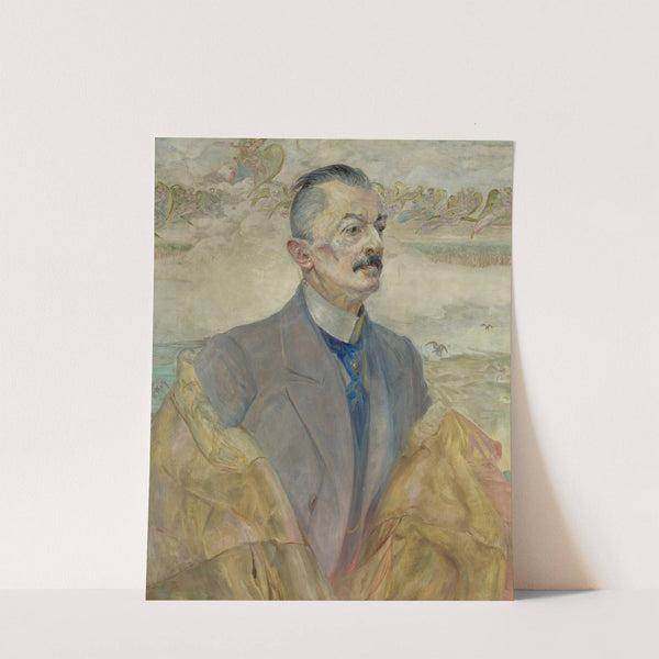Portrait of August Sokołowski, historian (1916) by Jacek Malczewski