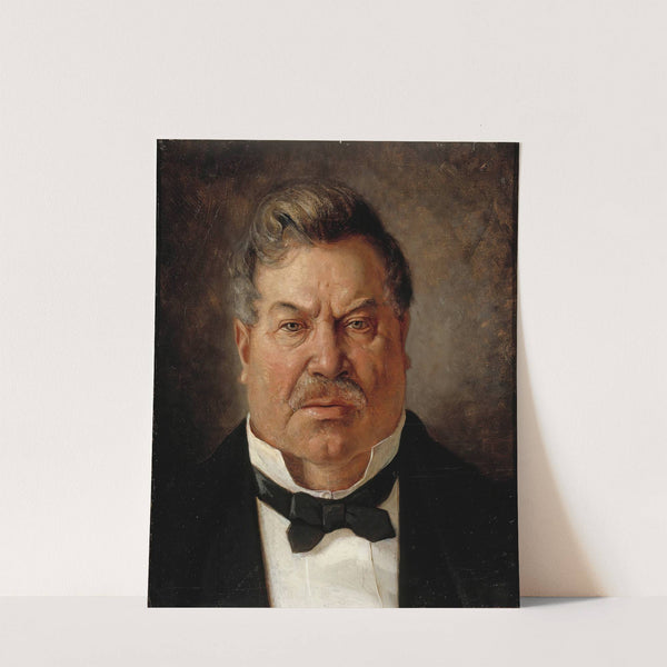 Portrait of August Streng (1873) by Albert Edelfelt