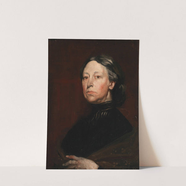 Portrait of Augusta Gregory (1852-1932), Dramatist and Folklorist by William Orpen