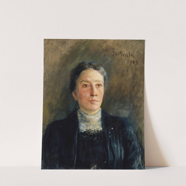 Portrait of Augusta Gregory (1852-1932), Dramatist by John Butler Yeats