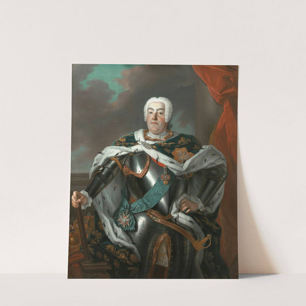 Portrait of Augustus III of Poland by Louis de Silvestre