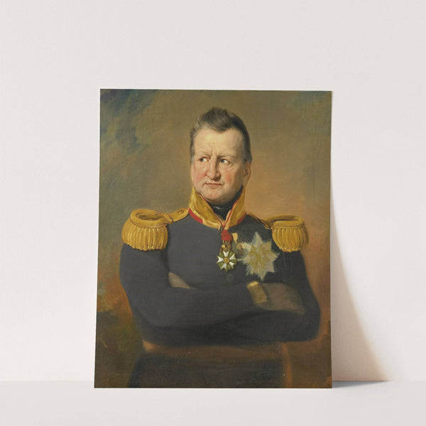 Portrait of Baron David Hendrik Chassé, Lieutenant-General (1832) by Jan Willem Pieneman