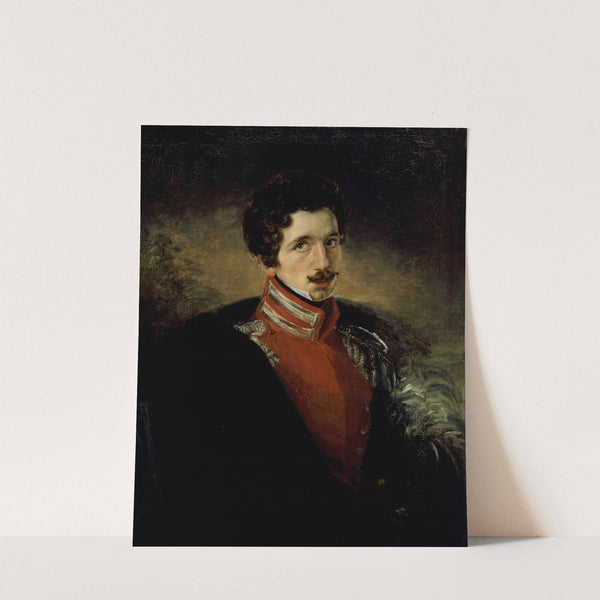 Portrait Of Baron R.F.G. Wrede by Gustaf Wilhelm Finnberg