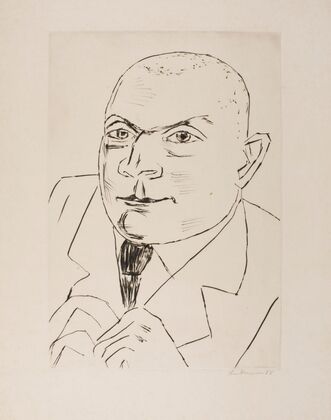 Portrait of Baron Simolin II (Large Version) (1928)