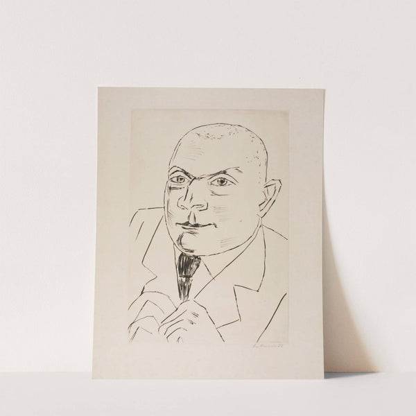 Portrait of Baron Simolin II (Large Version) (1928) by Max Beckmann