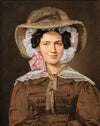 Portrait Of Baroness Christine Stampe, Nee Dalgas (1827)
