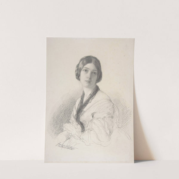 Portrait of Baroness Gudin, née Margareth Louis Hay (1842) by Franz Xaver Winterhalter