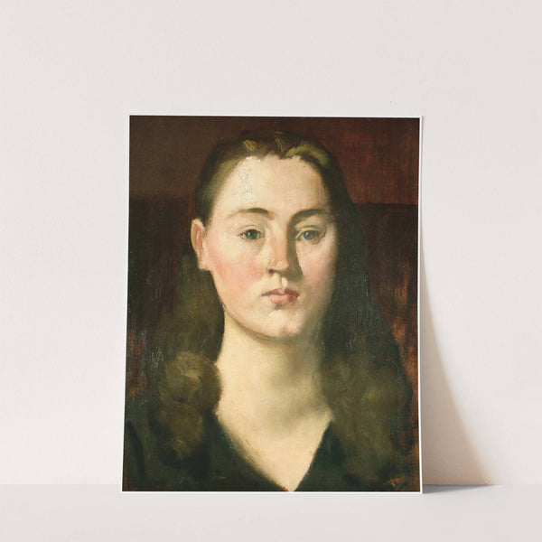 Portrait of Baroness Lefèvre by Pierre Puvis de Chavannes