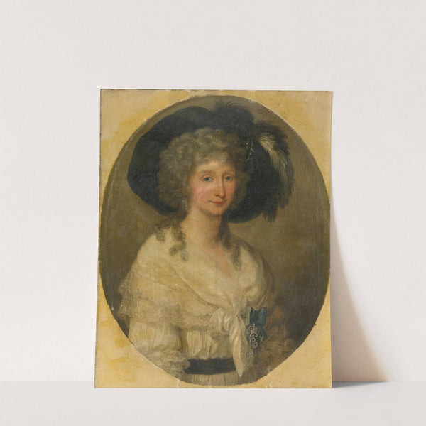 Portrait of Baroness Von Bauer by Angelica Kauffmann