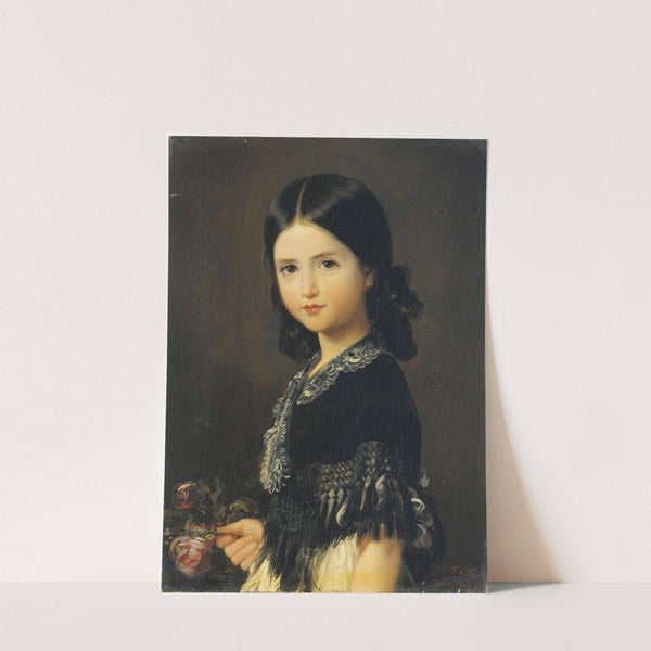 Portrait of Beatrice Barba y Troyse (1842) by Federico de Madrazo y Kuntz