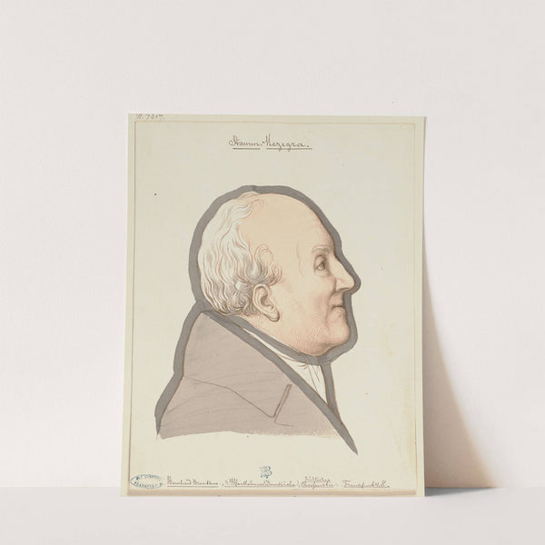 Portrait of Bernhard Brentano by Eduard von Steinle