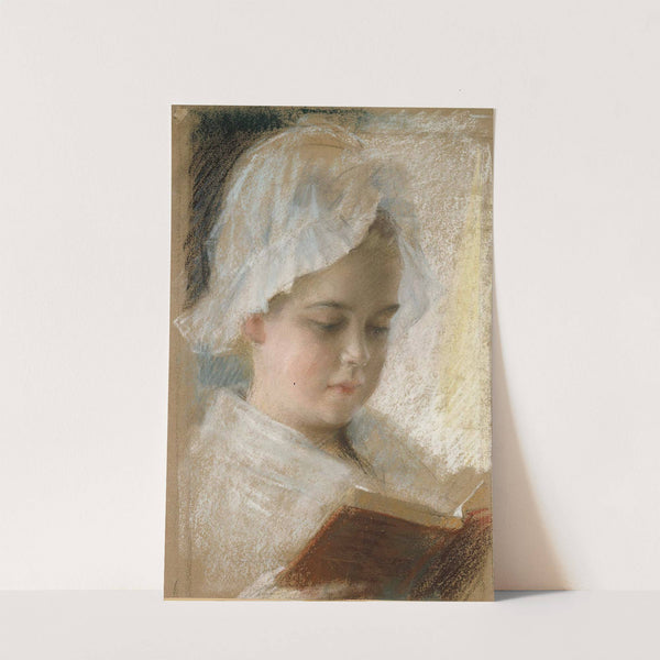 Portrait of Berta Edelfelt, study (1880 - 1889) by Albert Edelfelt