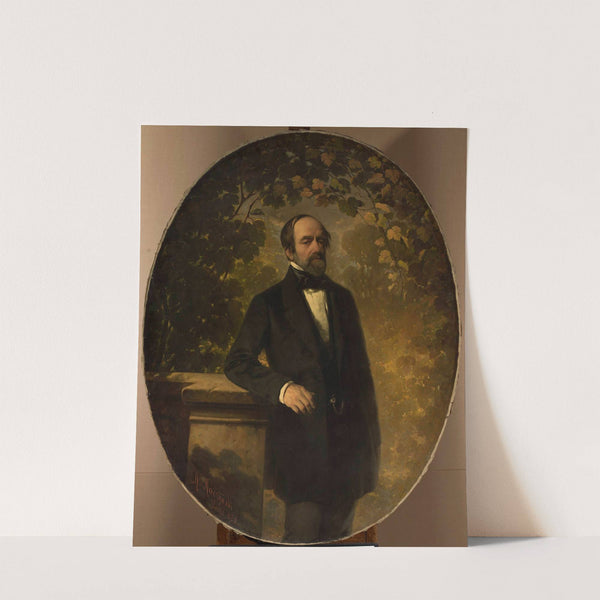 Portrait of Bohdan Zaleski by Aleksander Raczyński