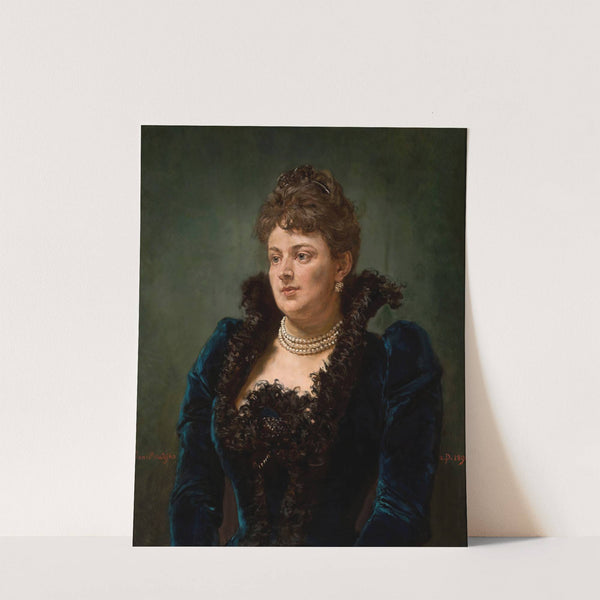 Portrait of Bona Ossowiecka (1890) by Jan Matejko