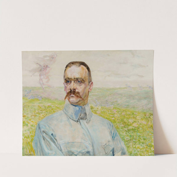 Portrait of brigadier Józef Piłsudski (1916) by Jacek Malczewski