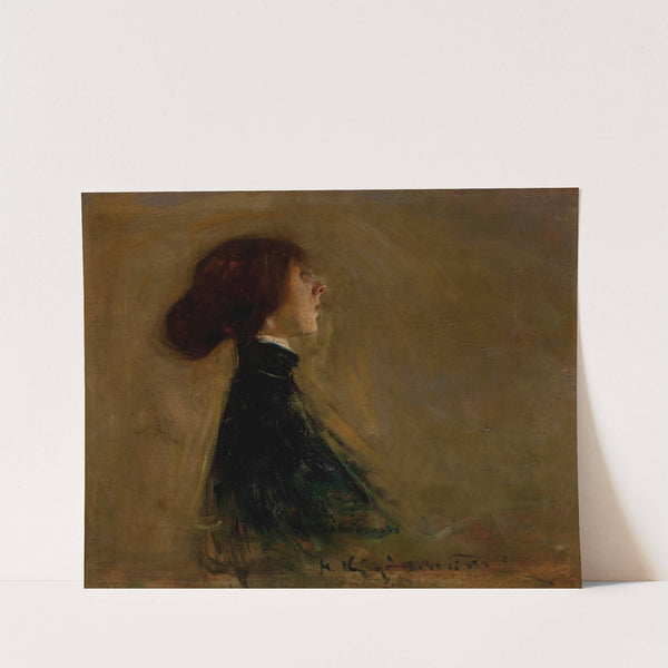 Portrait of Bronisława Ostrowska (1901) by Konrad Krzyżanowski