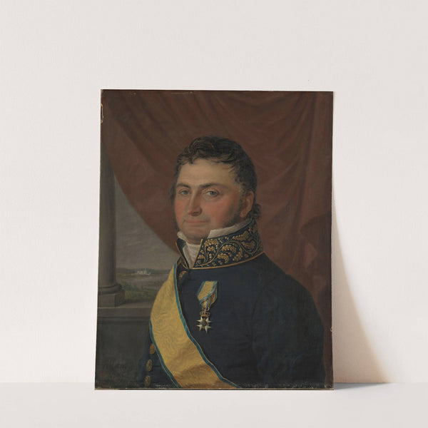 Portrait of Cabinet Minister Nicolay Johan Lohmann Krog by Jacob Munch