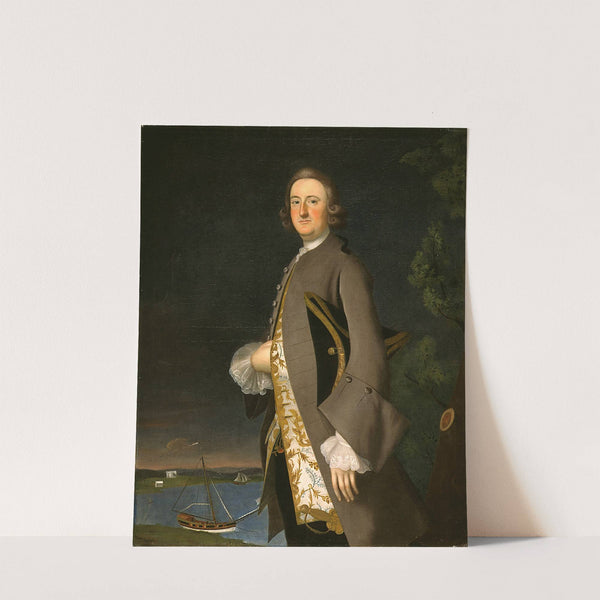 Portrait of Captain John Pigott by Joseph Blackburn