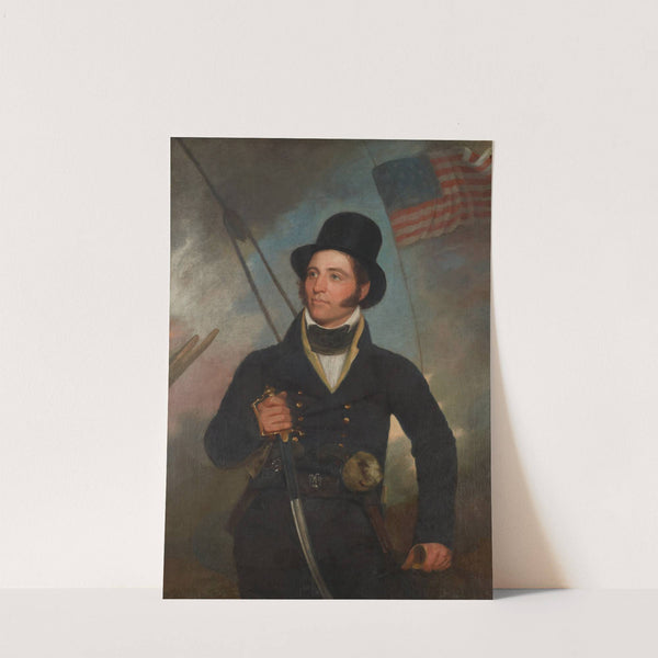 Portrait of Captain Samuel Chester Reid (1815) by John Wesley Jarvis