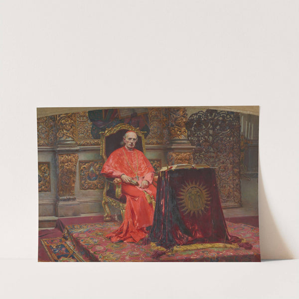 Portrait of Cardinal Sembratowicz by Aleksander Augustynowicz