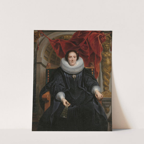 Portrait of Catharina Behaghel by Jacob Jordaens