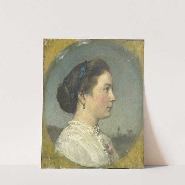 Portrait of Catharina Hendrika Horn, the Artist's Wife by Jacob Maris