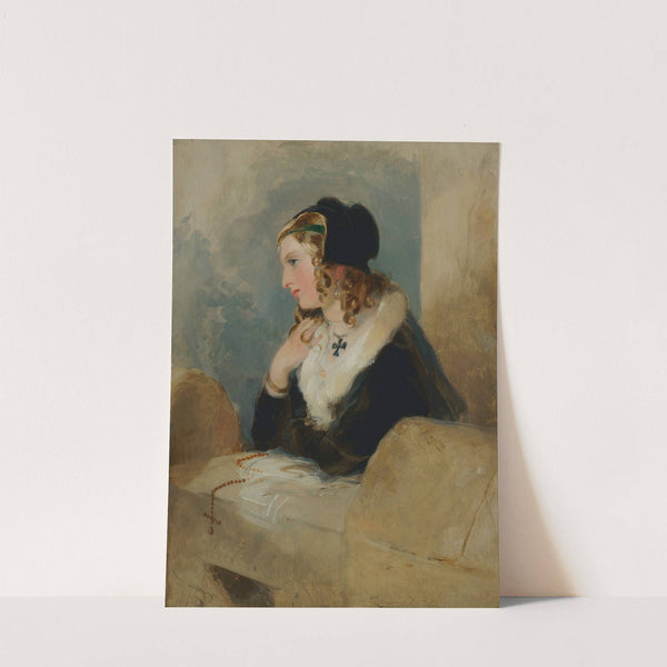 Portrait of Catherine Seyton by Sir Edwin Henry Landseer