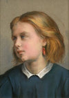 Portrait of Cécile, daughter of the artist (1863)