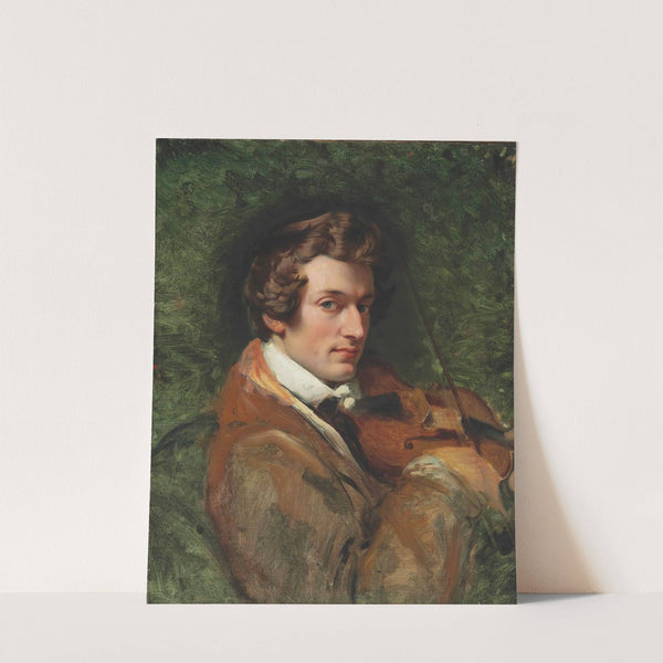 Portrait of Charles Auguste de Bériot by Horace Vernet