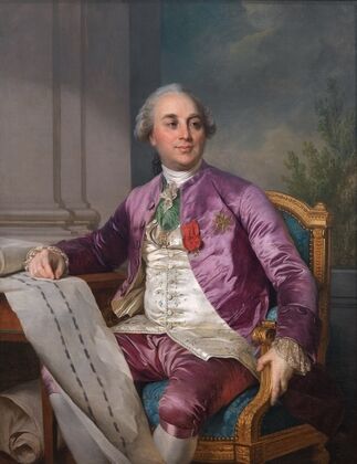 Portrait of Charles-Claude Flahaut de la Billarderie comte d’Angiviller (1730-1809) (1780 – 1789)