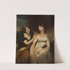 Portrait of Charlotte and Sarah Carteret-Hardy by Sir Thomas Lawrence