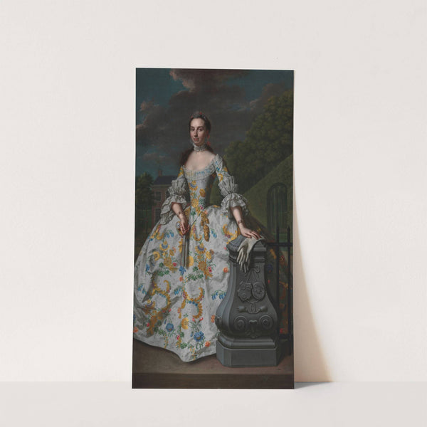 Portrait of Charlotte Beatrix Strick van Linschoten by Mattheus Verheyden