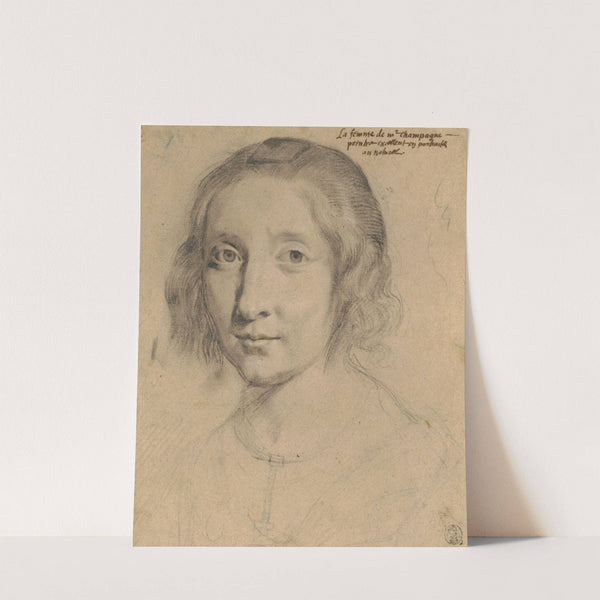 Portrait of Charlotte Duchesne by Philippe de Champaigne