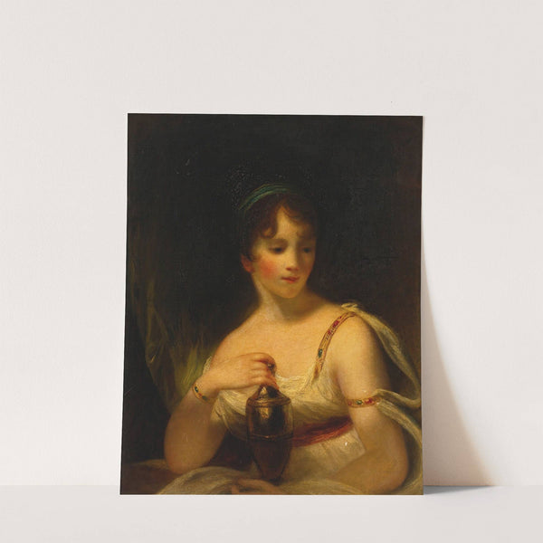 Portrait of Charlotte Earle Beechey, the artist's daughter, as Psyche by Sir William Beechey