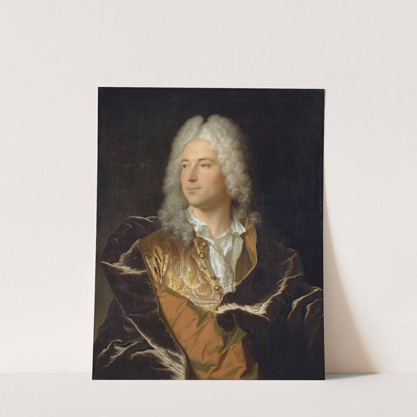 Portrait of Chevalier Lucas Schaub of Basel by Hyacinthe Rigaud