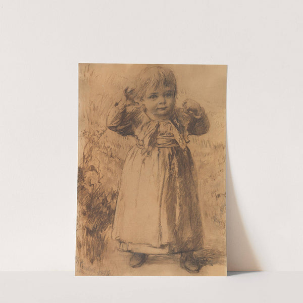 Portrait of child (1896) by Wilhelm Carl Räuber