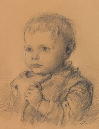 Portrait of child. (1896)