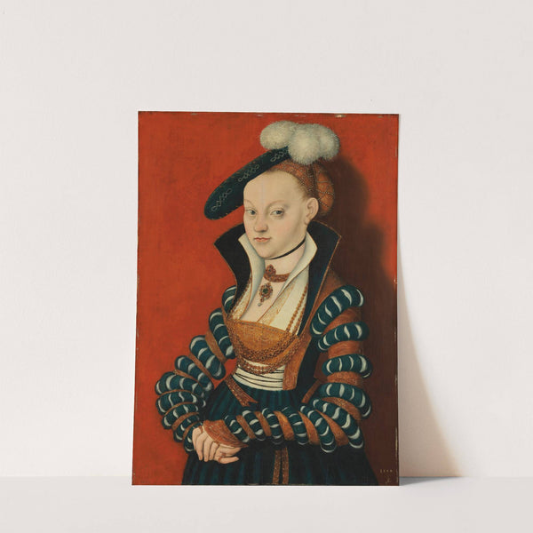 Portrait of Christiane of Eulenau (1534) by Lucas Cranach the Elder