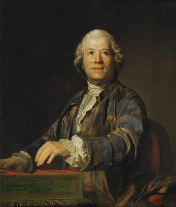 Portrait of Christoph Willibald Ritter von Gluck