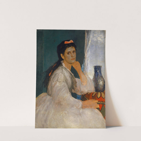 Portrait of Clara Böcklin, Eldest Daughter of the Artist (1872-1873) by Arnold Böcklin