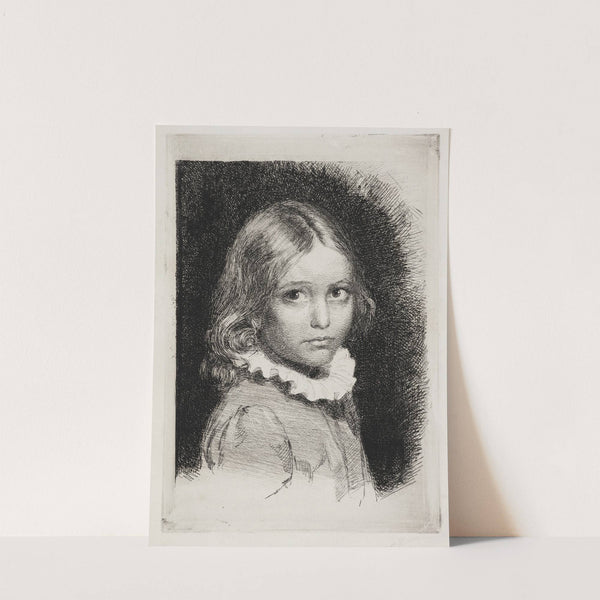 Portrait of Clara Emilie Rose Bloch by Carl Bloch